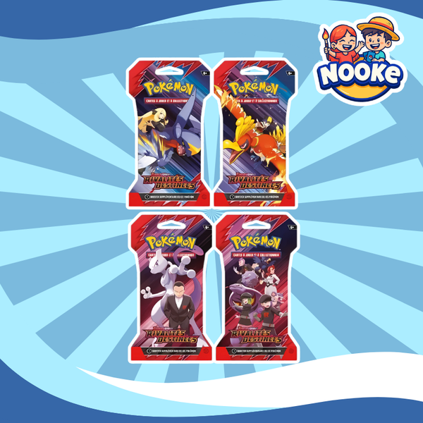 Artset Blister Pokémon EV10 : Rivalités Destinées – FR