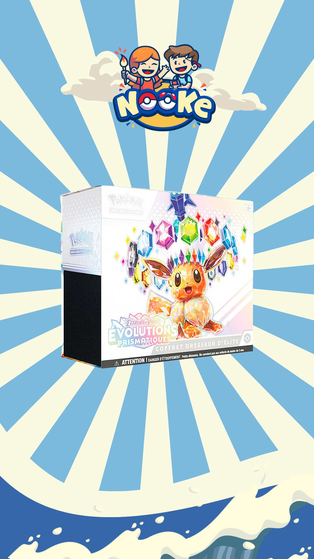 ETB - Coffret Dresseur d'Elite - EV8.5 Ecarlate et Violet - Evolutions Prismatiques