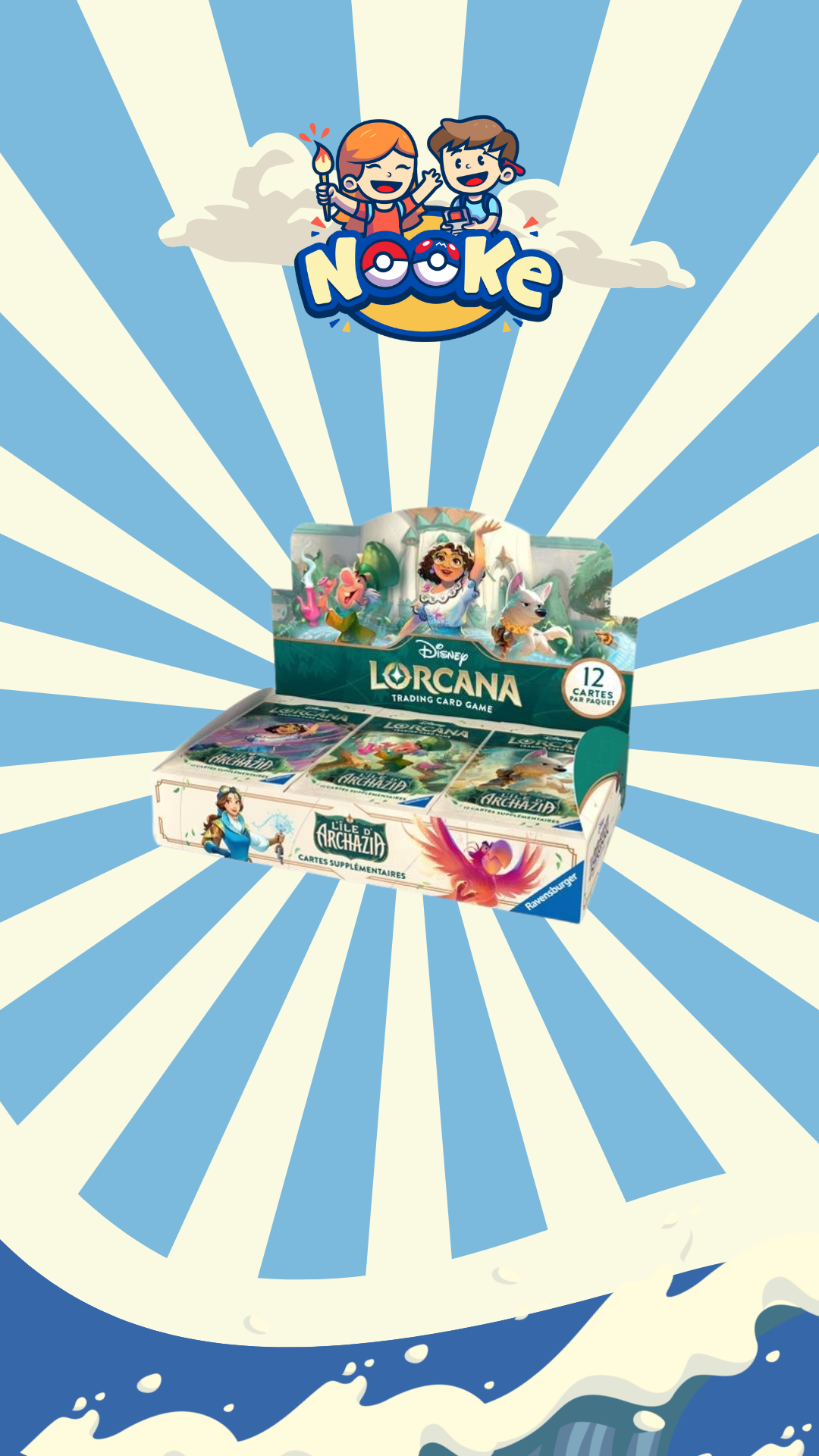 [PRECOMMANDE] Display 24 boosters Lorcana Chapitre 7 L’île d’Archazia