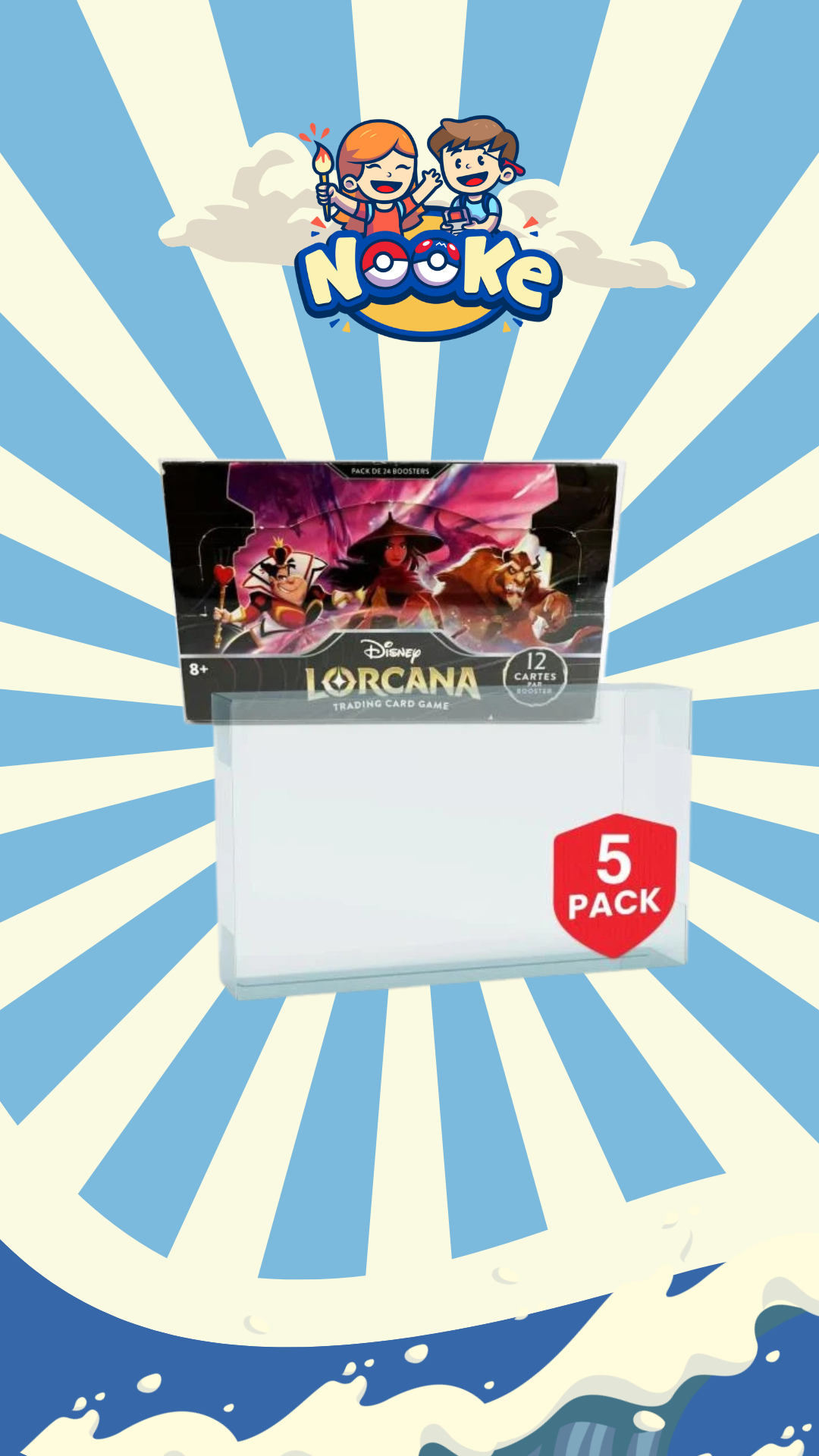 [PRECOMMANDE] Protection Display Lorcana (lot de 5)