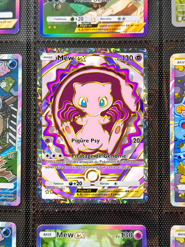 Carte Custom Mew EX