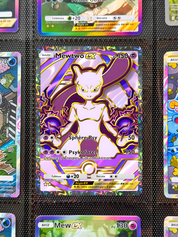 Carte Custom Mewtwo EX