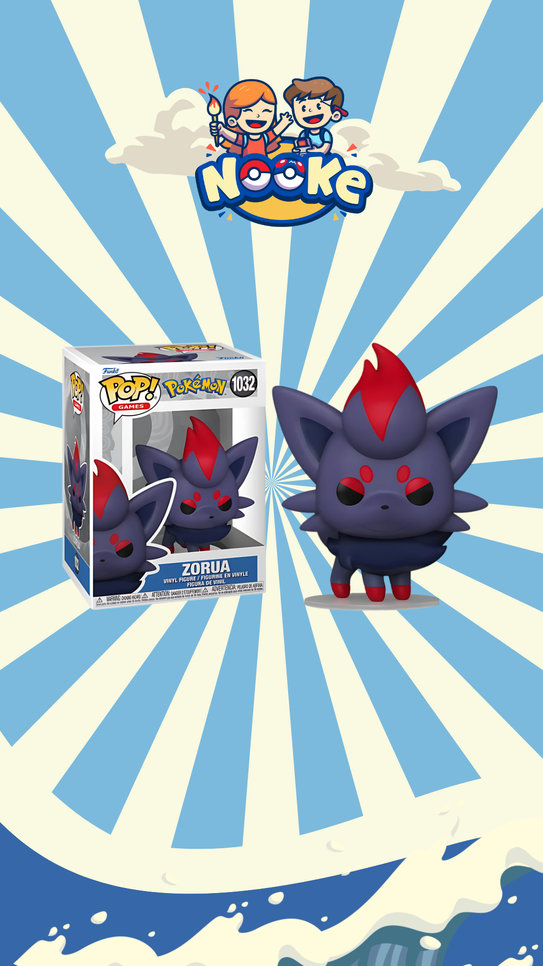 [PRECOMMANDE] POP Games N° 1032 - Zorua