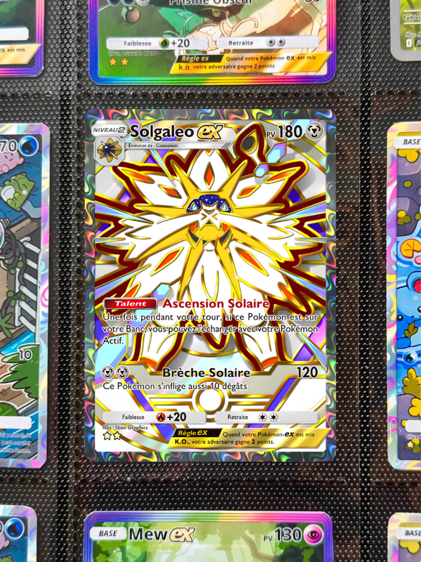 Carte Custom Solgaleo EX
